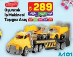 MOLMO TOYS OYUNCAK İŞ MAKİNESİ TAŞIYICI ARAÇ